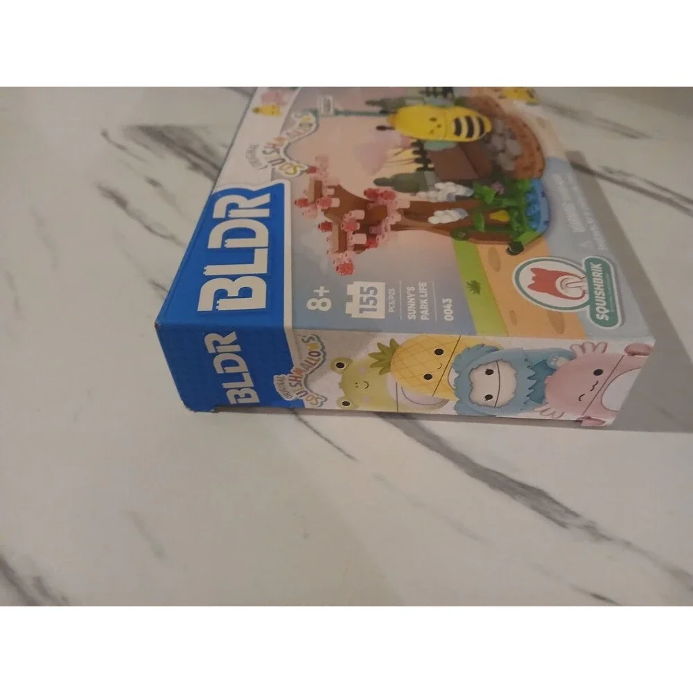 BLDR Squishmallows Sunny’s Park Life Building Set 0043 Construction Toy NEW
